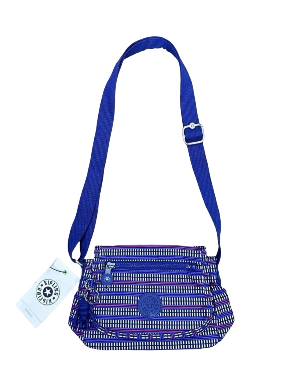 Kipling Sabian Nylon Mini Crossbody Bag - 7.75”W x 6"H x 3.25"D